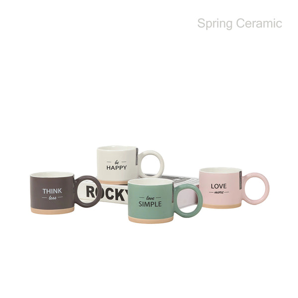 400ml mug,ceramic mug with words deign,ceramicwholesale