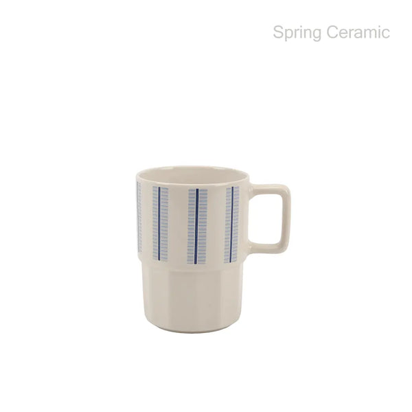 "ceramic wholesale" 480ml floral ceramic mug with decal printing