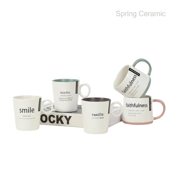 ceramic mug,ceramic wholesale,360ml cup,400ml cup,with words design