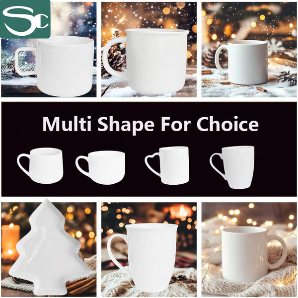 Multi Shape  Custom Mug