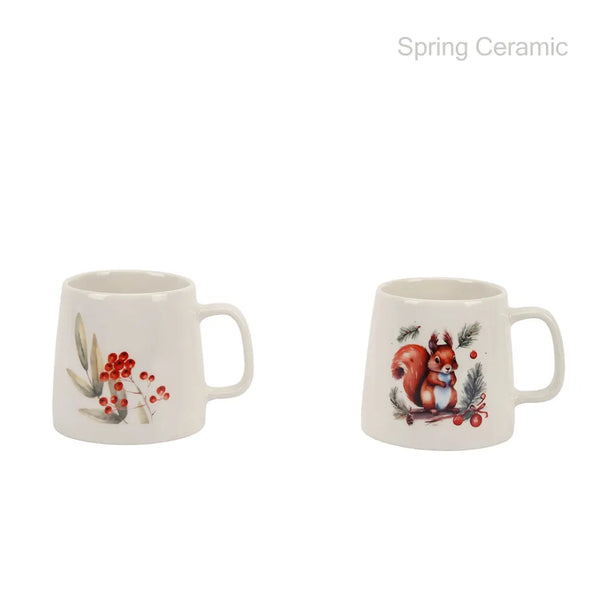 "Autumn series" 12oz ceramic mug with decal printing