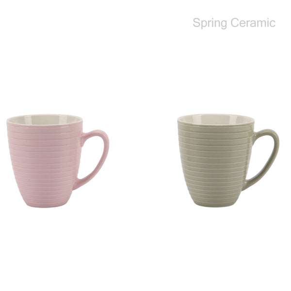 15oz new bone china mug with embossed design