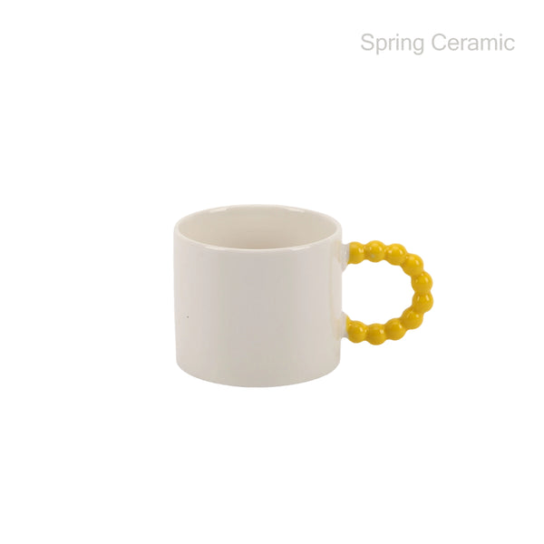 12oz ceramic color glaze mug