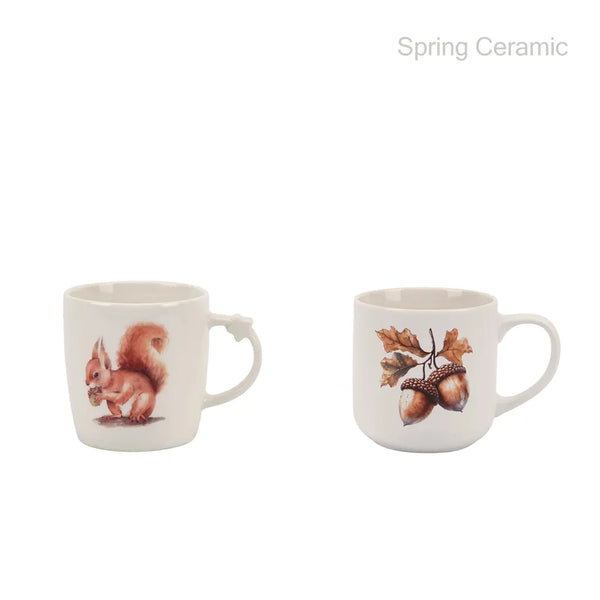 "Autumn series" 350ml ceramic mug with decal printing