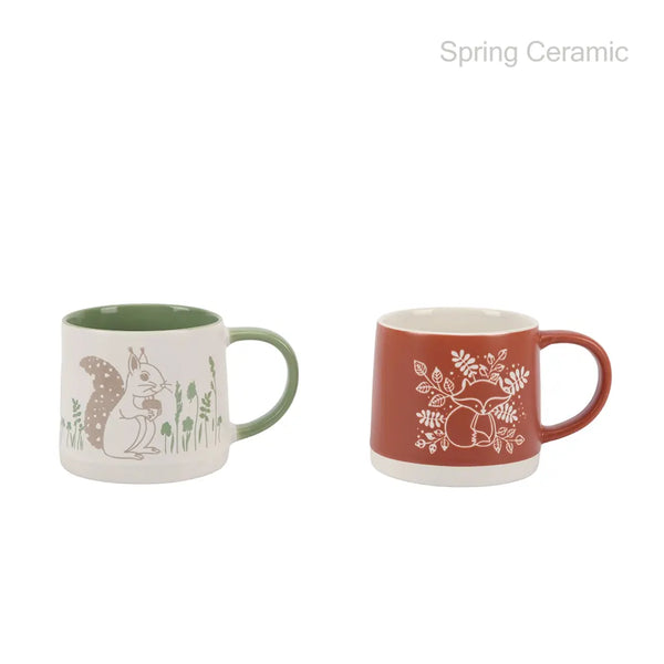 "Autumn series" 400ml ceramic mug with decal printing