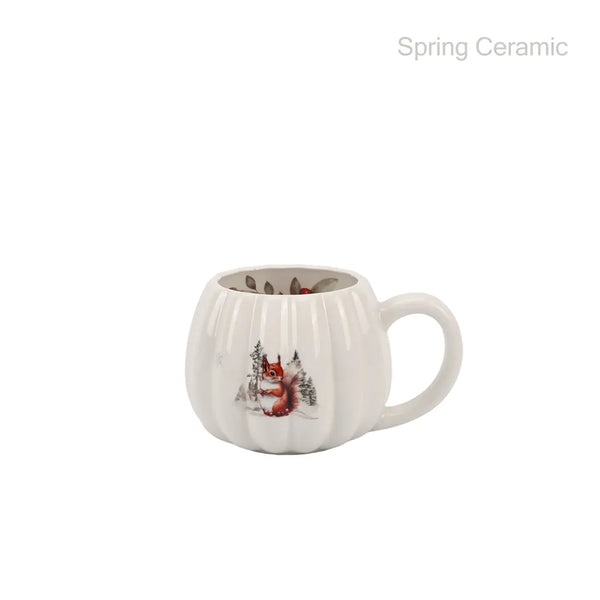 "Autumn series" 12oz ceramic mug  with decal printing