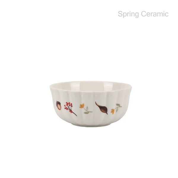"Autumn series" 12oz ceramic bowl with decal printing