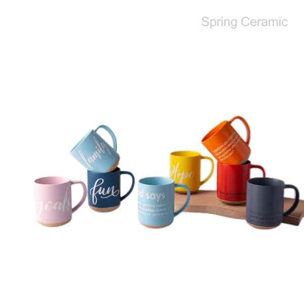 450ml Ceramic Mug  SP2304-021 - SPRING CERAMIC