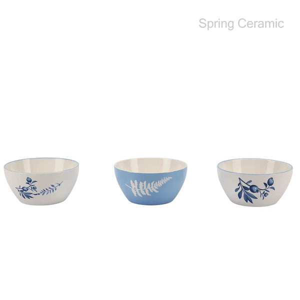 "bule floral" 520ml ceramic bowl