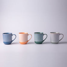 Load image into Gallery viewer, Embossed Reactive Color Glaze Ceramic Mug SP2304-016

