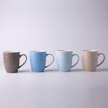 Load image into Gallery viewer, Embossed Color Glaze Ceramic Mug SP2304-019

