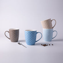 Load image into Gallery viewer, Embossed Color Glaze Ceramic Mug SP2304-019
