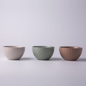 Embossed 260ml Color Glaze Small Bowl SP2304-063