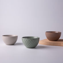 Load image into Gallery viewer, Embossed 260ml Color Glaze Small Bowl SP2304-063
