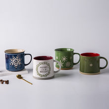 Load image into Gallery viewer, Christmas Stoneware Ceramic Mug SP2304-057
