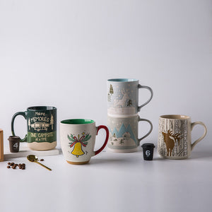 Christmas Stoneware Ceramic Mug SP2304-057