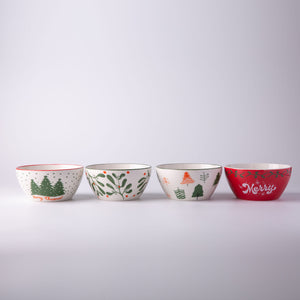 "Merry Christmas“ Ceramic Bowl SP2304-011