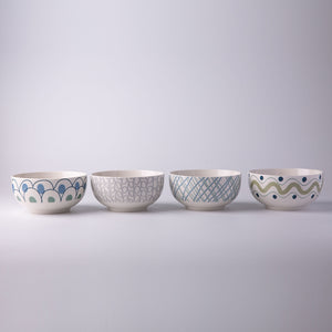 Ceramic Mug- Green Leaf Design  SP2304-027