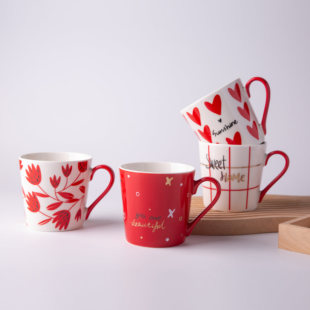 Valentine's Day Ceramic Mug 375ml SP2304-045