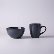 Load image into Gallery viewer, Ceramic Reactive Glaze Dinner Set Blue Color  SP2304-025
