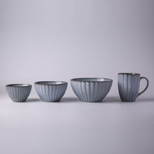 Load image into Gallery viewer, Ceramic Dinner Set-Floral Series Grey Color SP2304-060
