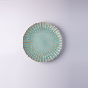 Ceramic Dinner Set-Floral Shape Green Color SP2304-059
