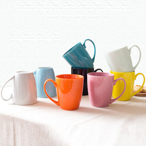 Shinny Color Glaze Oval Mug SP2304-053