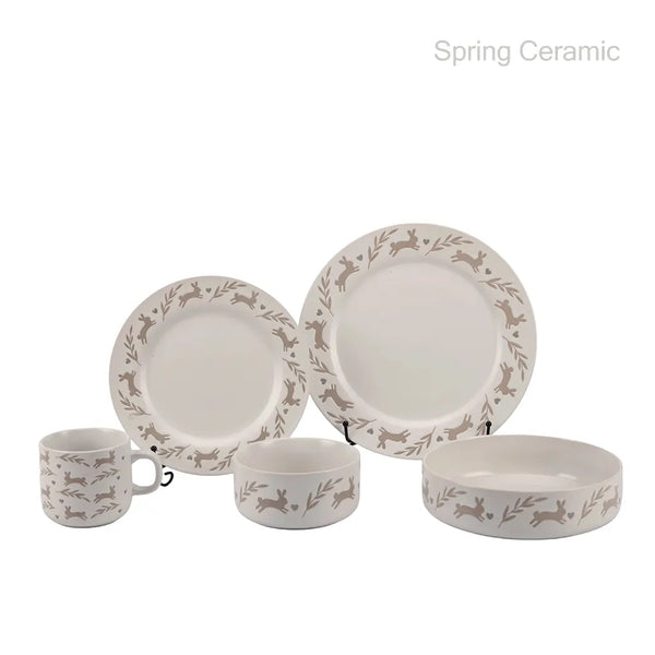 wholesale Easter tableware,bowl,plate,mug with silk screen