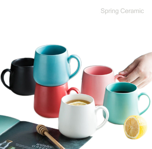 Matt Color Glaze Coffee Mug SP2304-031 - SPRING CERAMIC