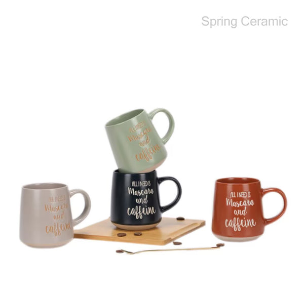 520ml mug ,with the word design - SPRING CERAMIC