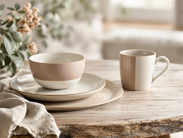 reactive glaze double color with rim