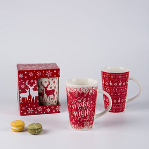 Christmas Ceramic Mug Set SP2304-058