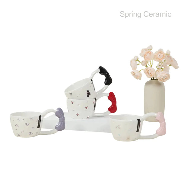325ml new bone china mug,bowkont series