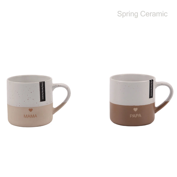 380ml ceramic color glaze mug