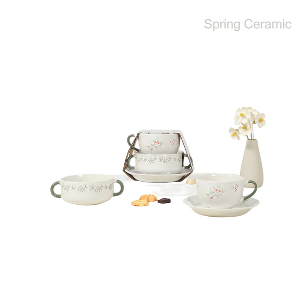 plant series set with silk printing