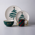 Christmas Dinner set 16pcs SP2304-001 - SPRING CERAMIC