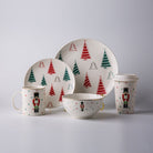 Christmas Dinner set 16pcs SP2304-001 - SPRING CERAMIC