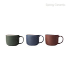 Embossed Color Glaze Ceramic Soup Mug SP2304-017 - SPRING CERAMIC