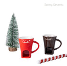 Spring Color Glazed Chocolate Mug - SPRING CERAMIC