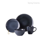 Ceramic Reactive Glaze Dinner Set Blue Color  SP2304-025 - SPRING CERAMIC