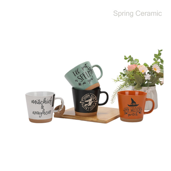 Halloween design stoneware material mug - SPRING CERAMIC
