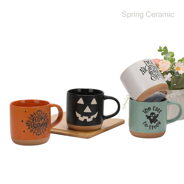 Muilti color design mug for Halloween - SPRING CERAMIC