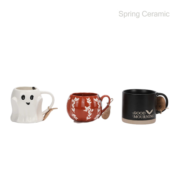 Irregular Shape Mug &Can For Halloween - SPRING CERAMIC
