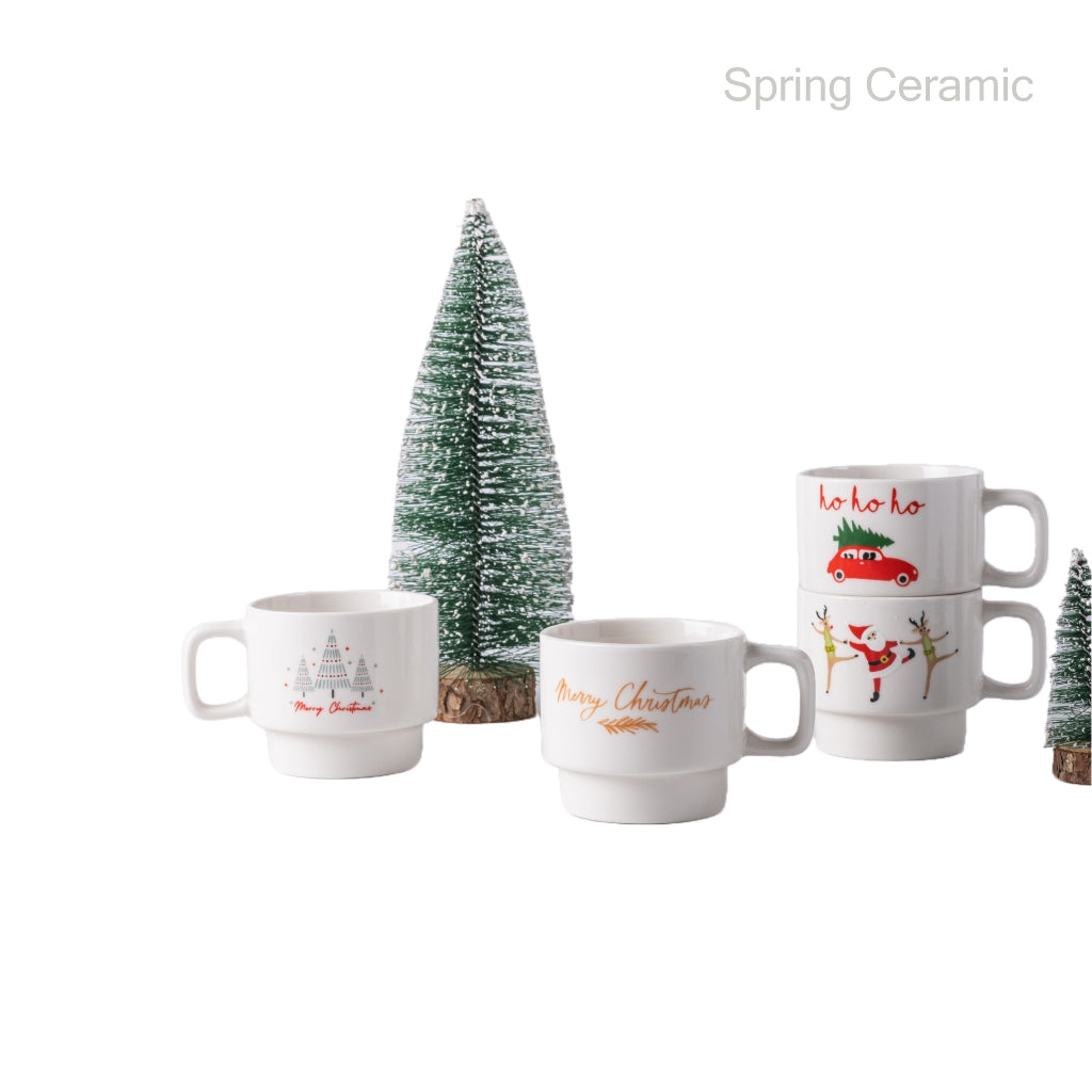 220ml hot selling stack up mug - SPRING CERAMIC