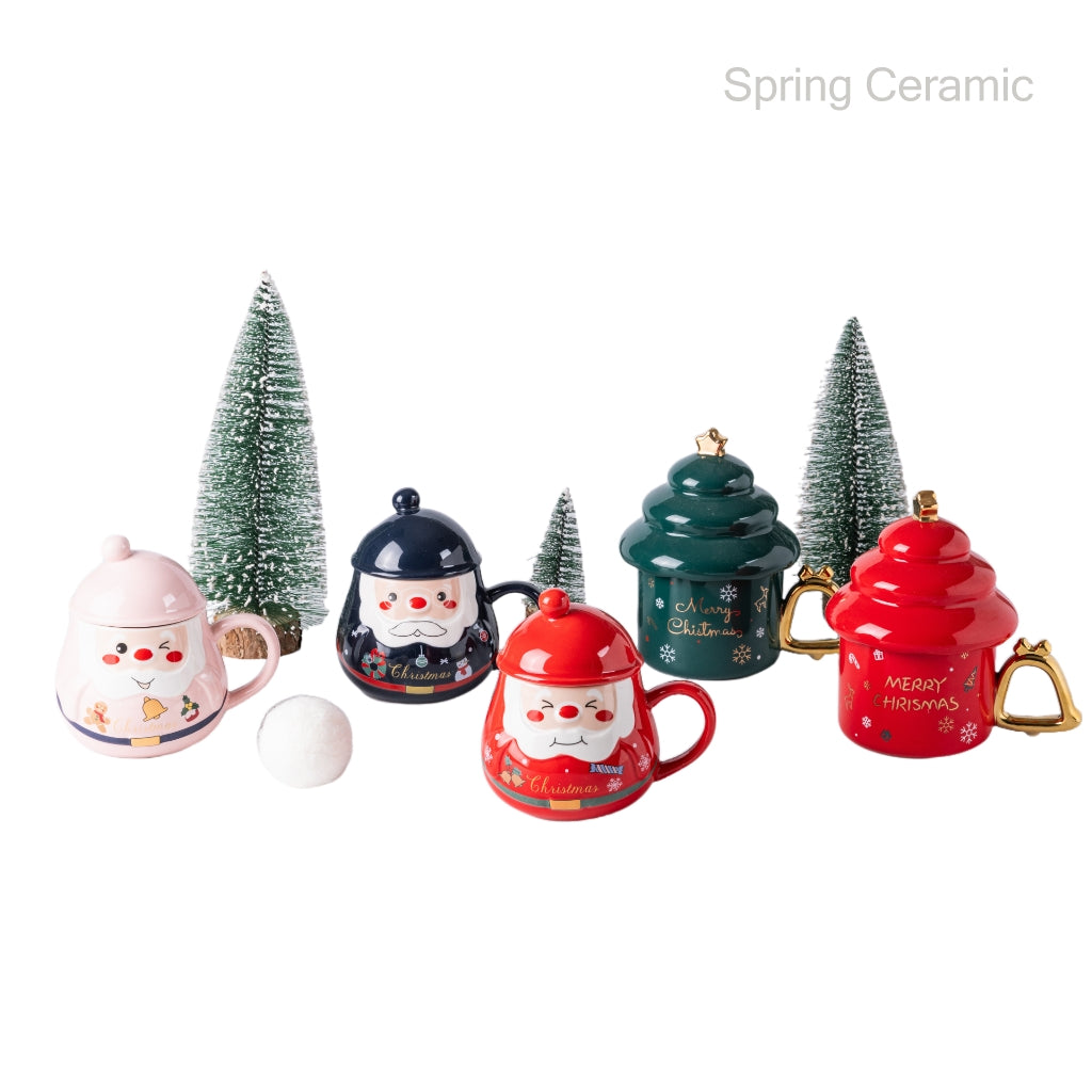 Special-shaped Christmas mug - SPRING CERAMIC