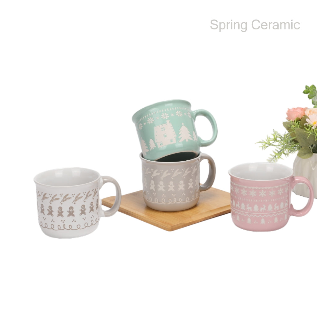 "Merry Christmas“   Enamel Mug - SPRING CERAMIC