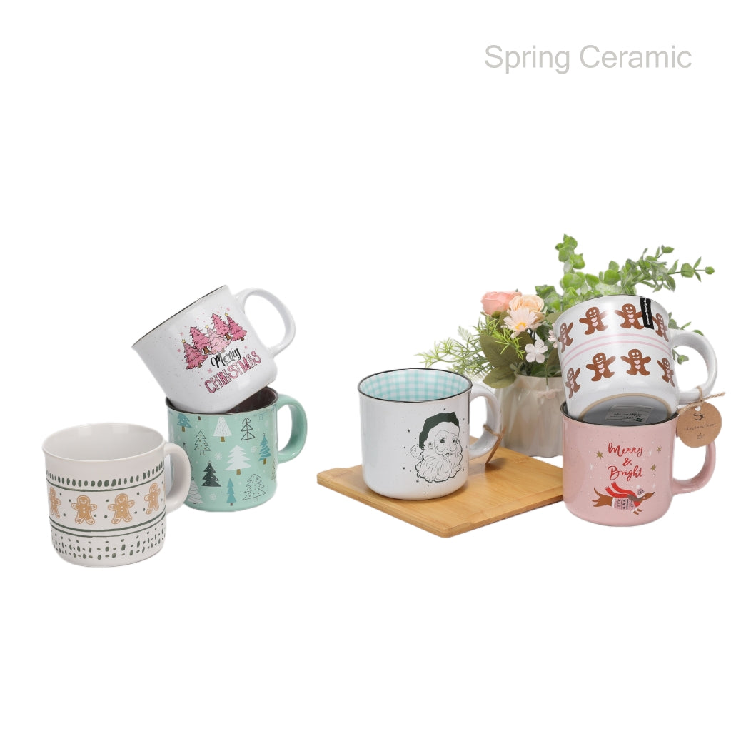 "Merry Christmas“   Enamel Mug - SPRING CERAMIC