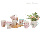 V Shape Ceramic Mug - SPRING CERAMIC