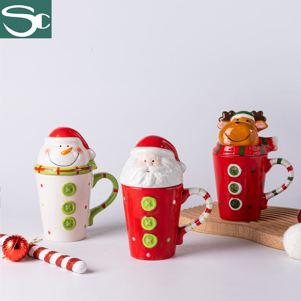 Spring Christmas design mug ,Animals cover design mug - SPRING CERAMIC