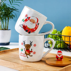 Ceramic Christmas Design Coffee Mug-SP2304-035